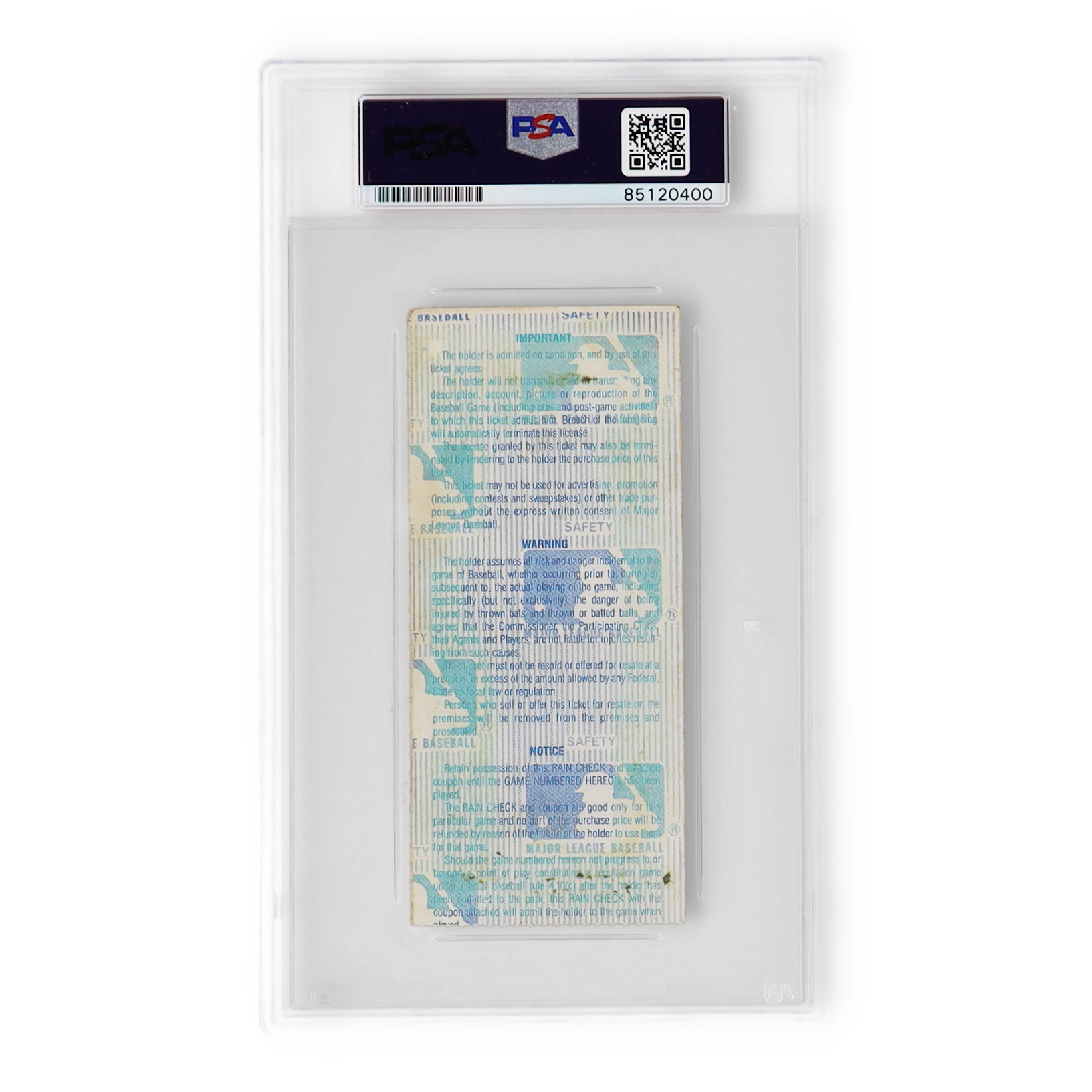 Darryl Strawberry & Dwight "Doc" Gooden Signed 1986 Original World Series Game Three Ticket Inscribed "86 WS Champs" (PSA) at PristineAuction.com Darryl Strawberry & Dwight "Doc" Gooden Signed 1986 Original World Series Game Three Ticket Inscribed "86 WS Champs" (PSA) at PristineAuction.com