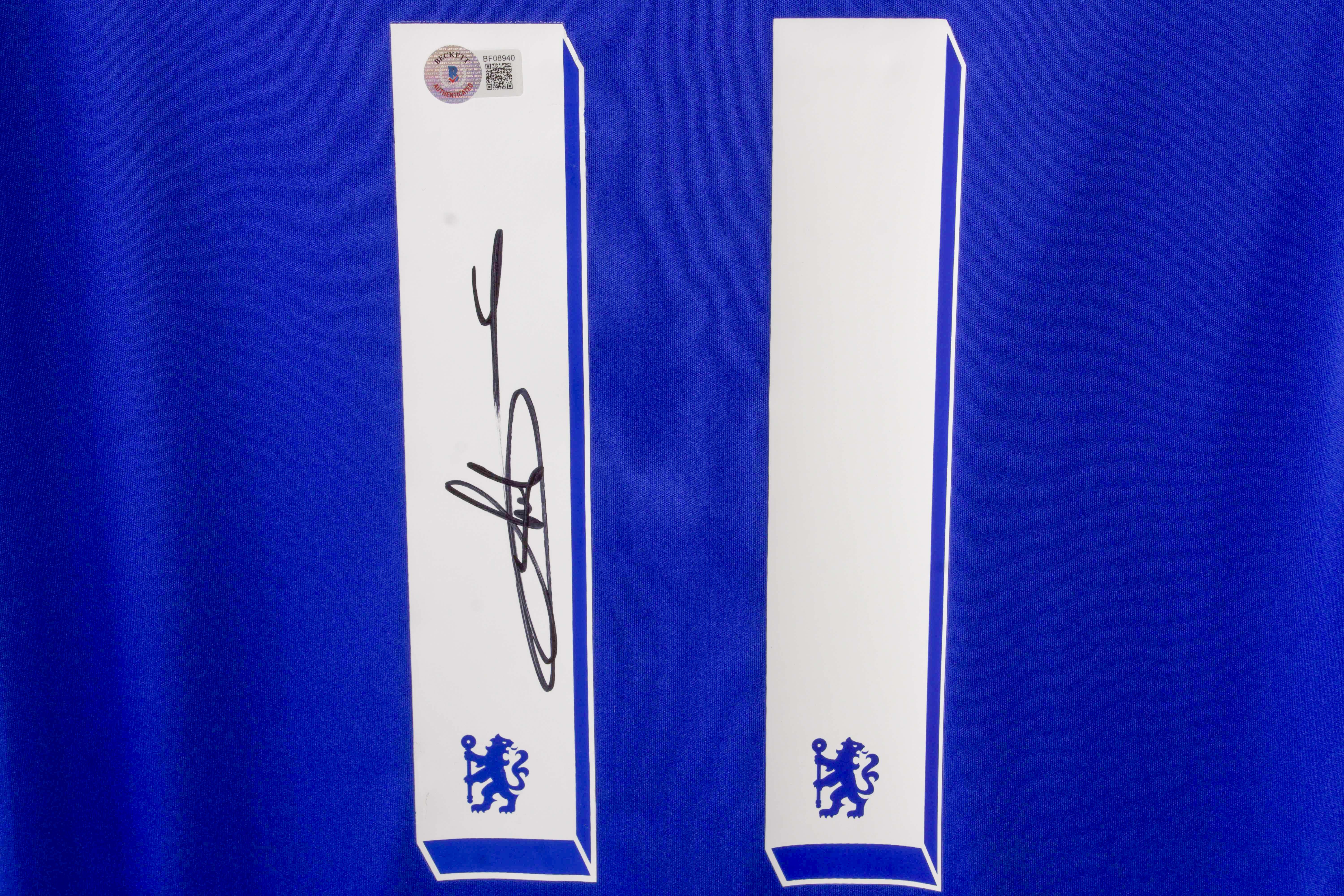 Dider Drogba Signed Chelsea Jersey (Beckett) at PristineAuction.com Dider Drogba Signed Chelsea Jersey (Beckett) at PristineAuction.com