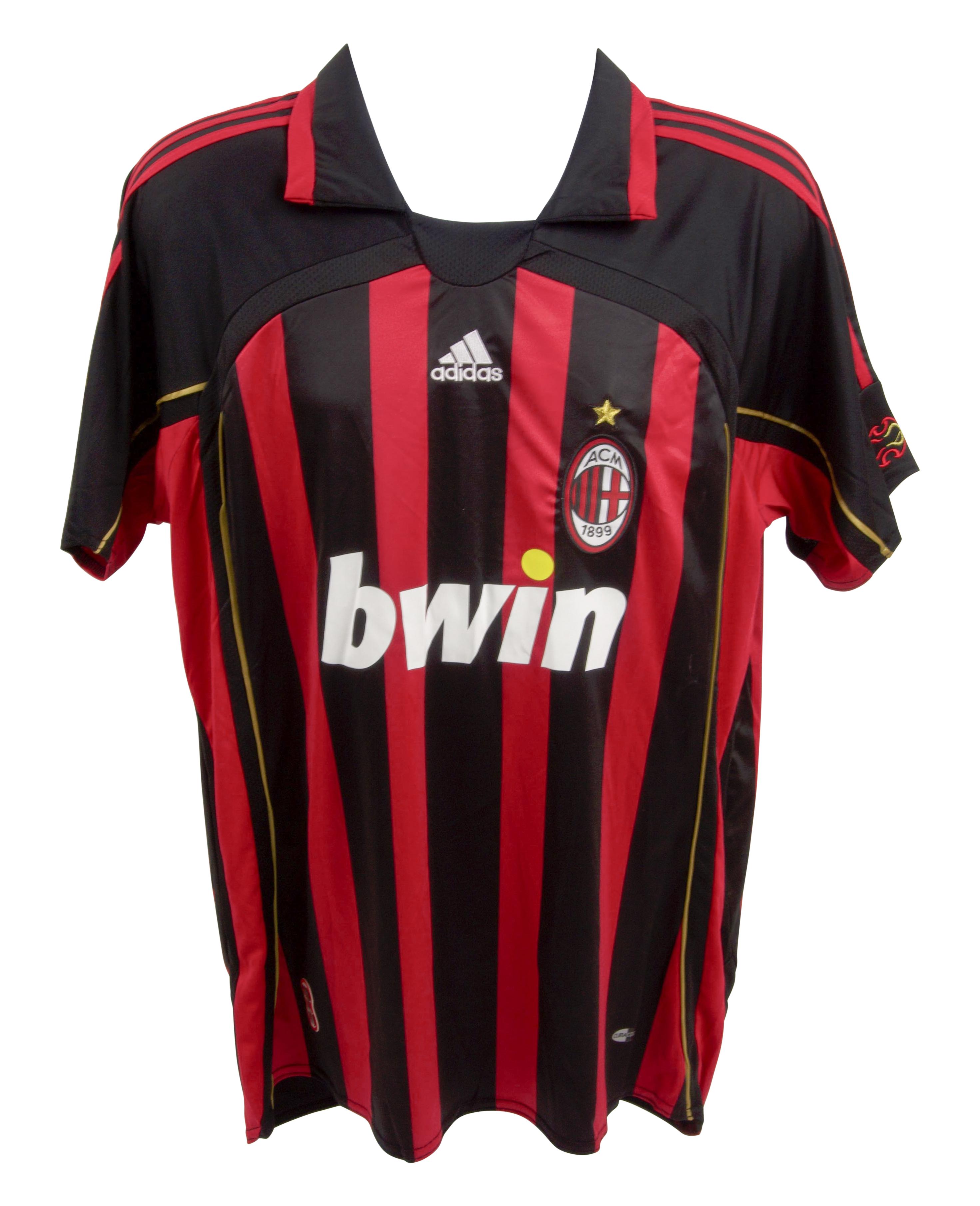 Kaka Signed AC Milan Jersey (Beckett) at PristineAuction.com Kaka Signed AC Milan Jersey (Beckett) at PristineAuction.com