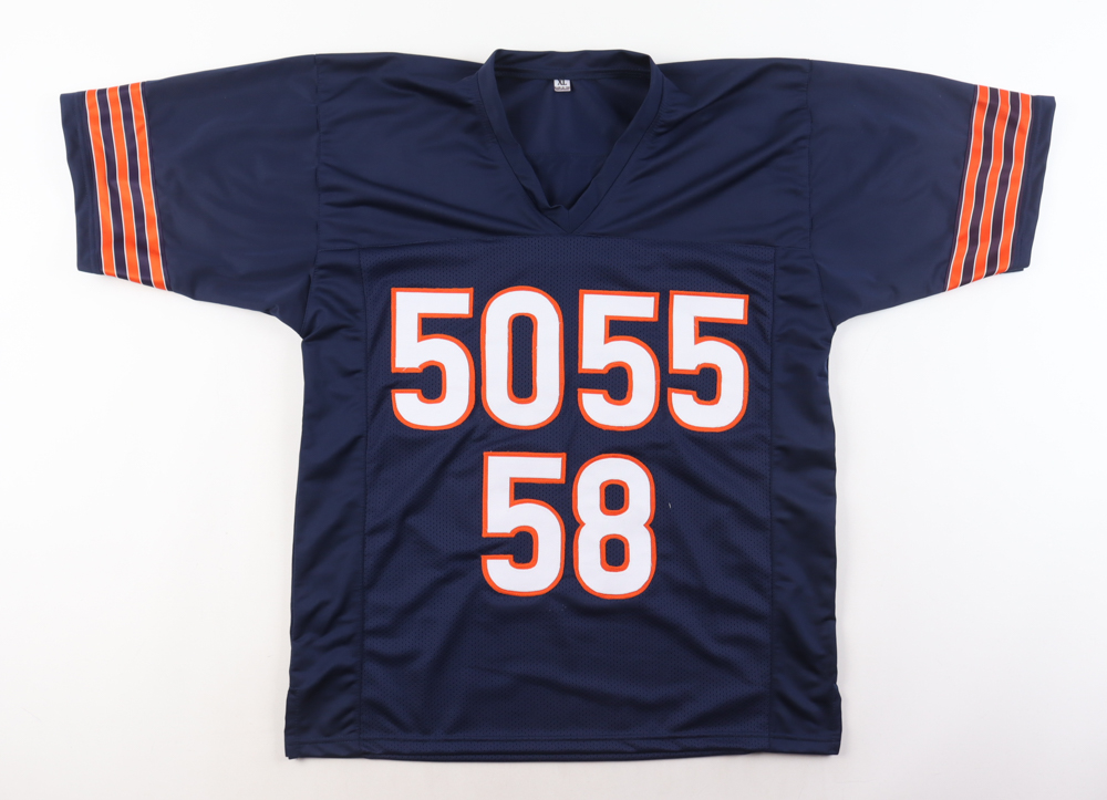 Mike Singletary, Otis Wilson, & Wilber Marshall Signed "The Bermuda Triangle" Jersey (Beckett) at PristineAuction.com Mike Singletary, Otis Wilson, & Wilber Marshall Signed "The Bermuda Triangle" Jersey (Beckett) at PristineAuction.com