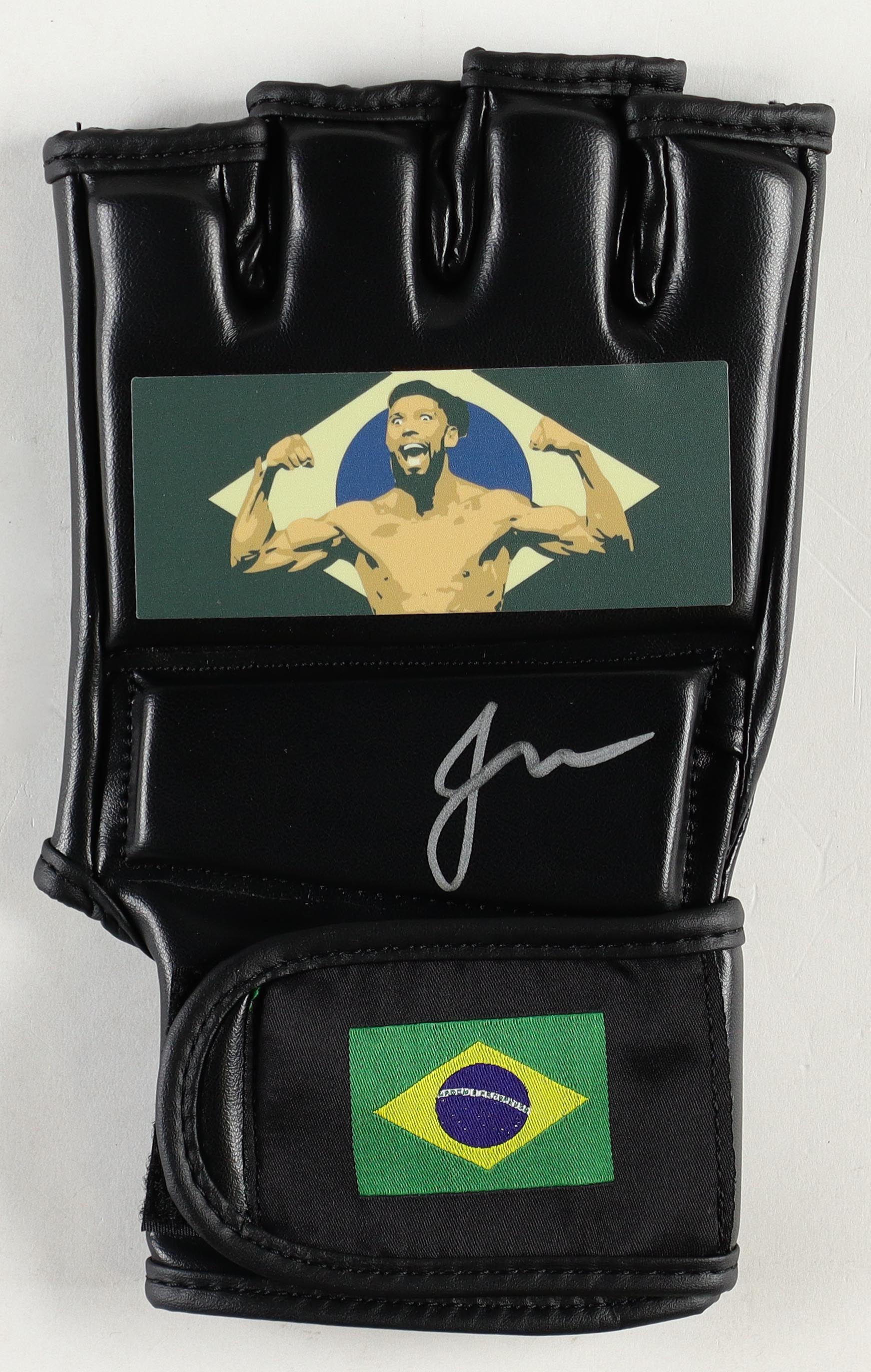 Johnny Walker Signed MMA Custom Brazil Glove (PA) at PristineAuction.com Johnny Walker Signed MMA Custom Brazil Glove (PA) at PristineAuction.com