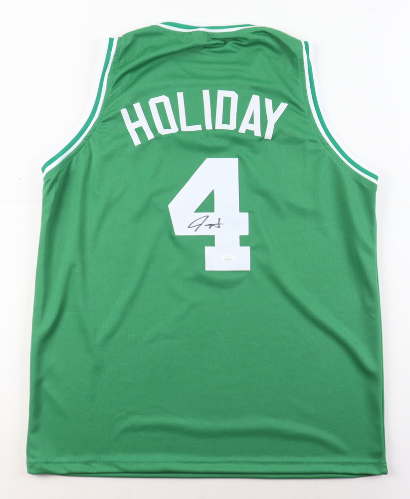 Jrue Holiday Signed Jersey (JSA) at PristineAuction.com Jrue Holiday Signed Jersey (JSA) at PristineAuction.com