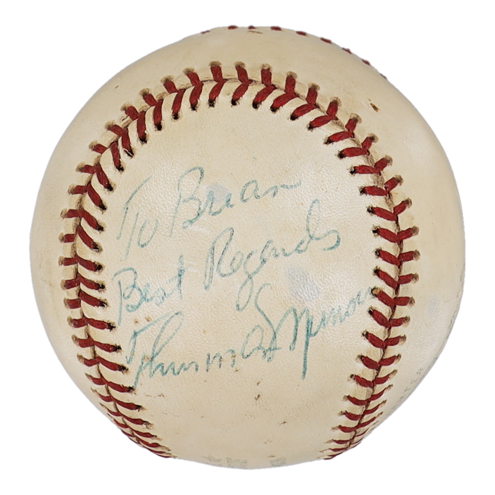 Thurman Munson Signed OAL Baseball Inscribed "Best Regards" (PSA) at PristineAuction.com Thurman Munson Signed OAL Baseball Inscribed "Best Regards" (PSA) at PristineAuction.com