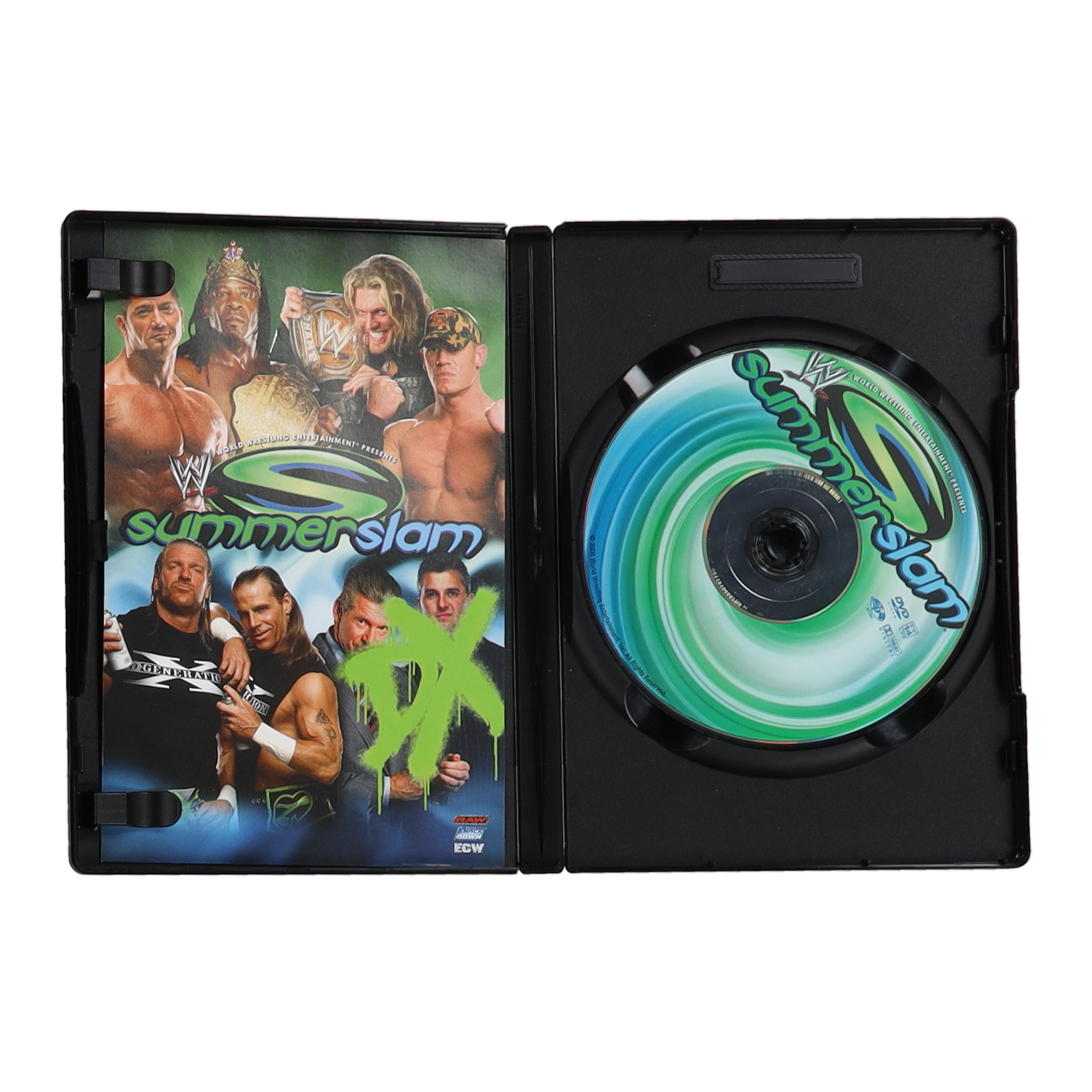 Booker T Signed WWE "Summer Slam" DVD Cover (Beckett) at PristineAuction.com Booker T Signed WWE "Summer Slam" DVD Cover (Beckett) at PristineAuction.com