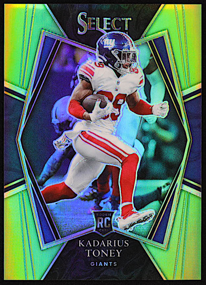 Kadarius Toney 2021 Select Prizm Neon Green #152 RC #29/49