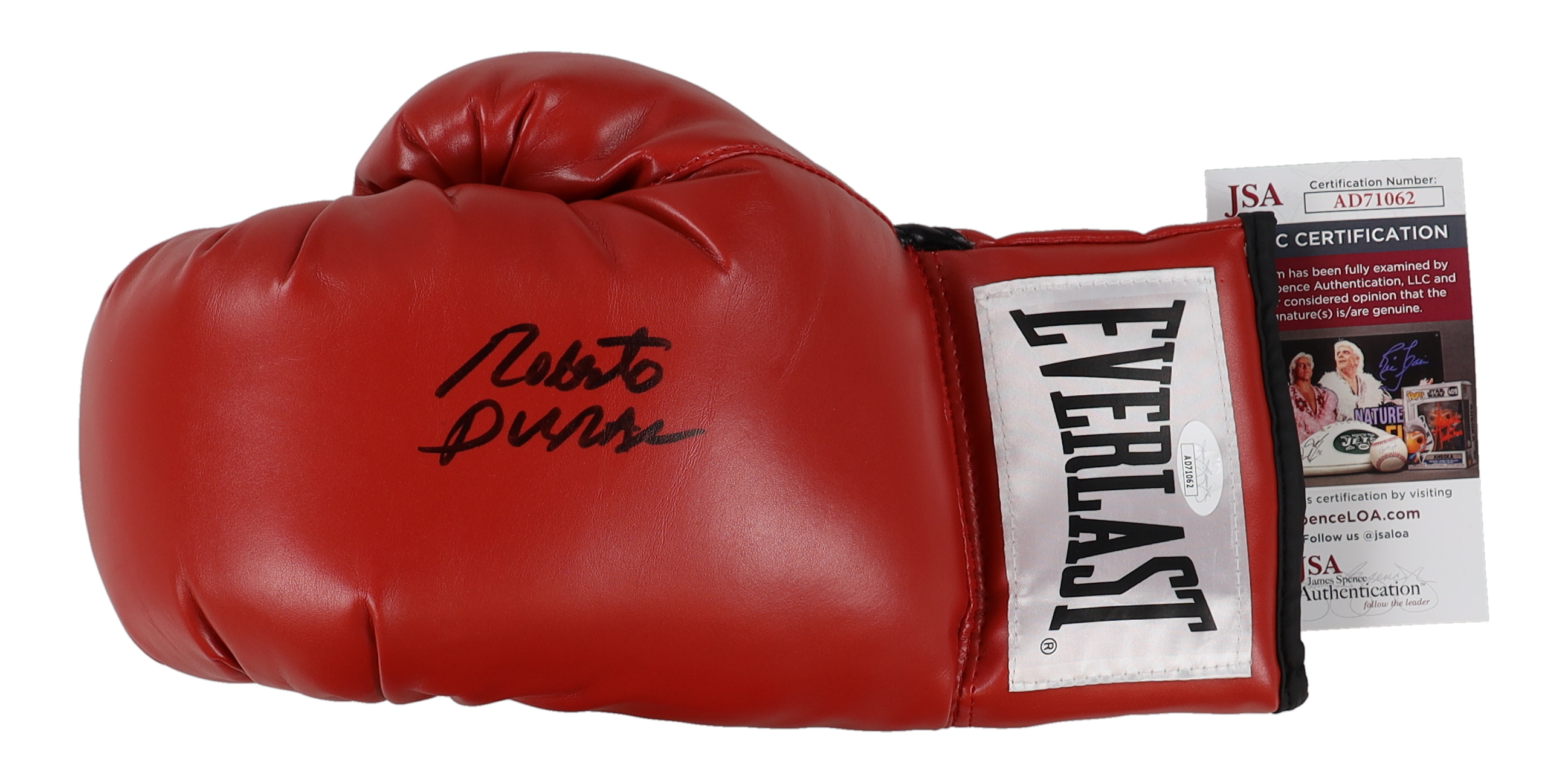 Roberto Duran Signed Everlast Boxing Glove (JSA) at PristineAuction.com Roberto Duran Signed Everlast Boxing Glove (JSA) at PristineAuction.com