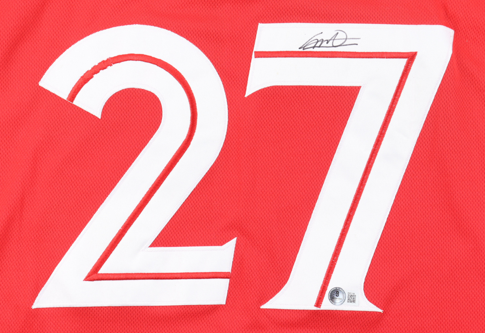 Vladimir Guerrero Jr. Signed Jersey (Beckett) at PristineAuction.com Vladimir Guerrero Jr. Signed Jersey (Beckett) at PristineAuction.com