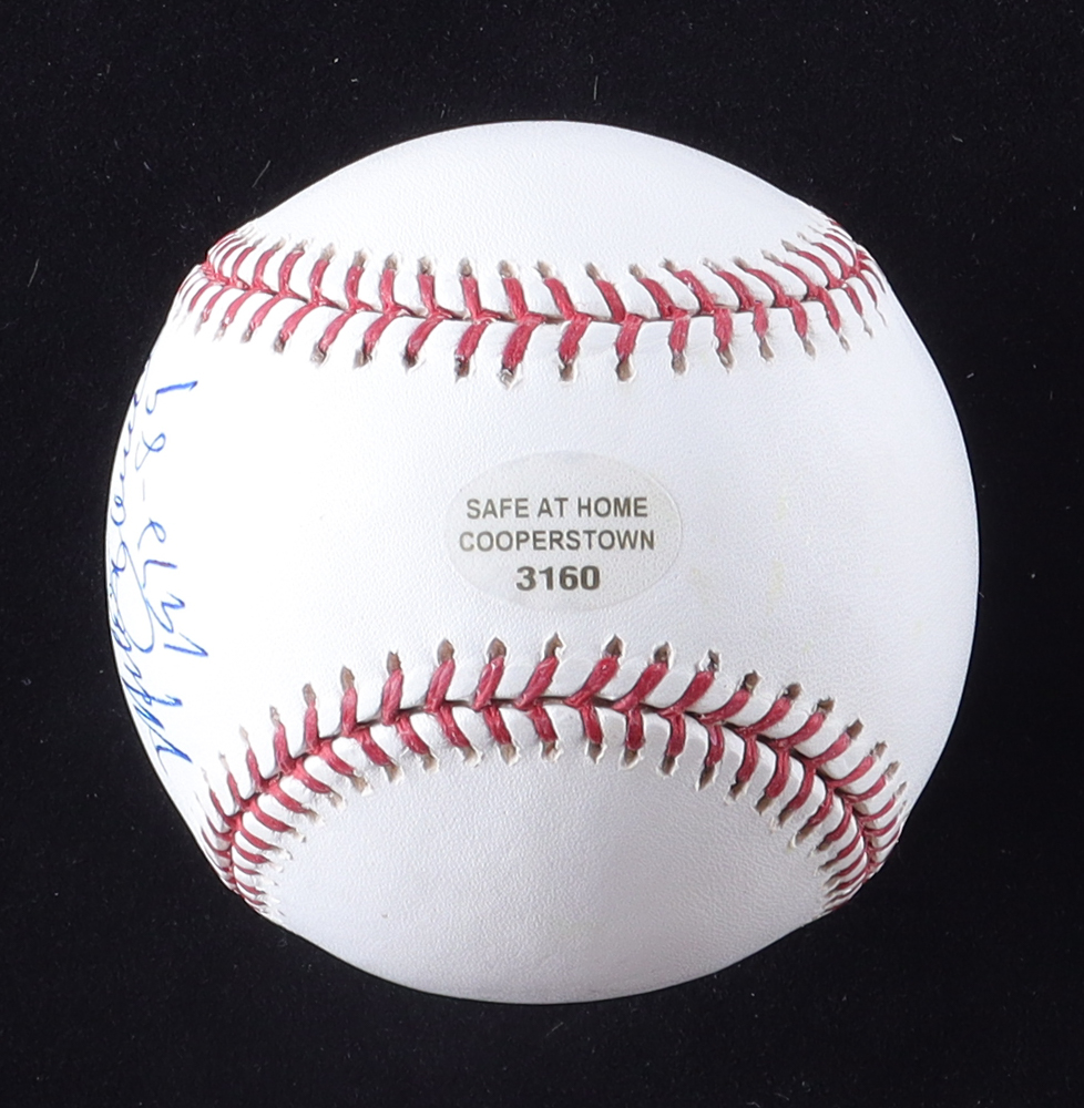 Mike Schmidt Signed Philadelphia Veterans Stadium Logo Baseball Inscribed "1978-89" (Beckett) at PristineAuction.com Mike Schmidt Signed Philadelphia Veterans Stadium Logo Baseball Inscribed "1978-89" (Beckett) at PristineAuction.com