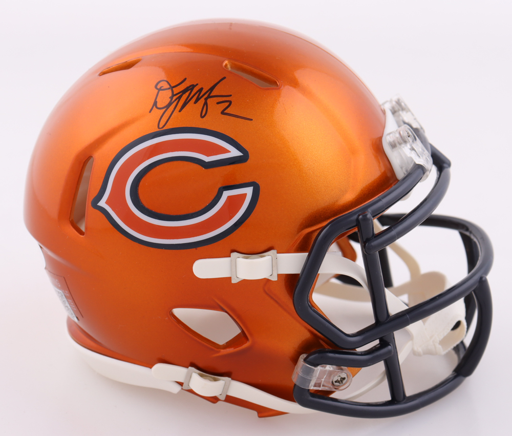 D. J. Moore Signed Bears Flash Alternate Speed Mini Helmet (JSA) at PristineAuction.com D. J. Moore Signed Bears Flash Alternate Speed Mini Helmet (JSA) at PristineAuction.com