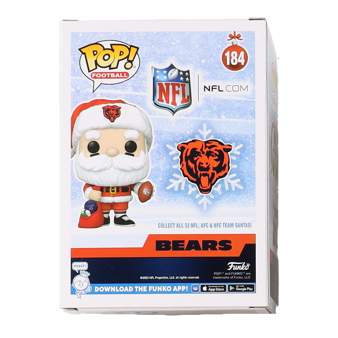 Montez Sweat Signed Bears #184 Bears Santa Funko Pop! Vinyl Figure Inscribed "Ho Ho Ho" (JSA) at PristineAuction.com Montez Sweat Signed Bears #184 Bears Santa Funko Pop! Vinyl Figure Inscribed "Ho Ho Ho" (JSA) at PristineAuction.com