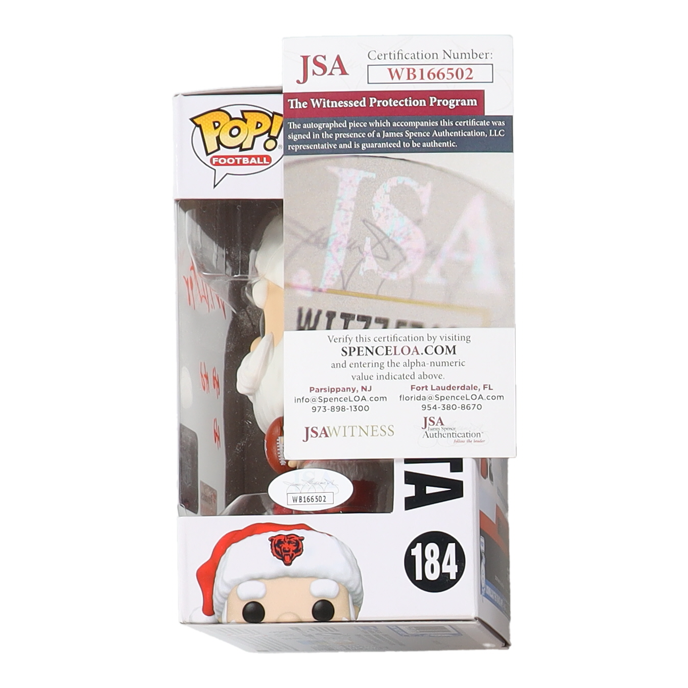 Montez Sweat Signed Bears #184 Bears Santa Funko Pop! Vinyl Figure Inscribed "Ho Ho Ho" (JSA) at PristineAuction.com Montez Sweat Signed Bears #184 Bears Santa Funko Pop! Vinyl Figure Inscribed "Ho Ho Ho" (JSA) at PristineAuction.com