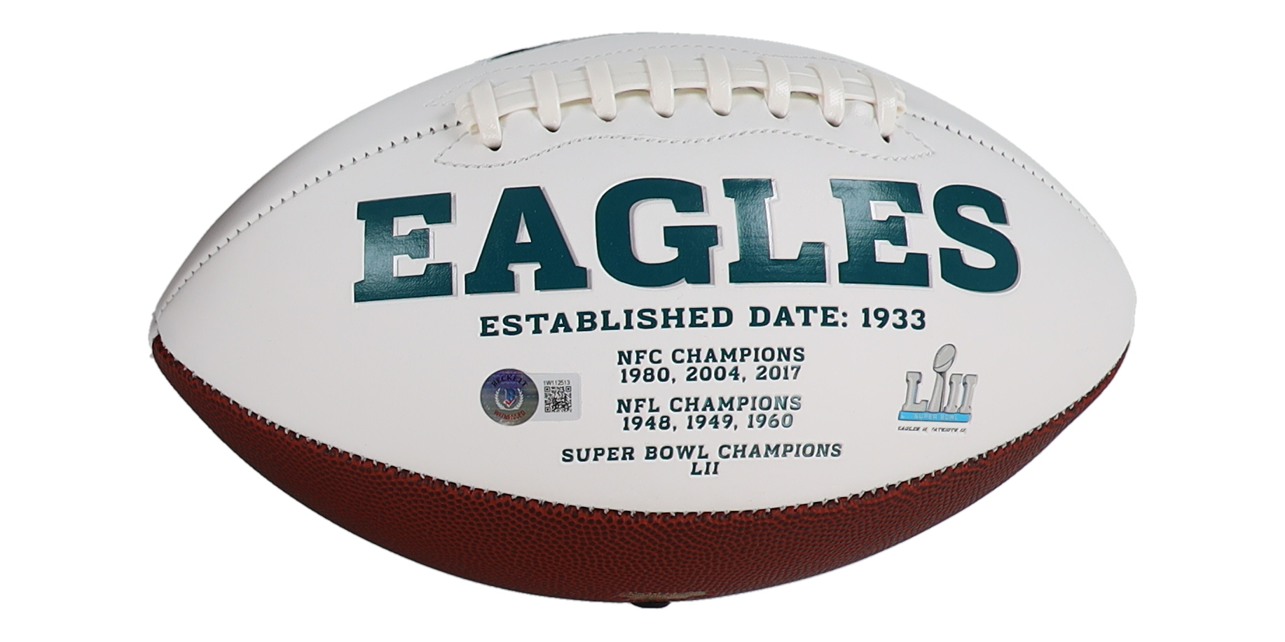 Ron Jaworski Signed Eagles Logo NFL Football Inscribed "Polish Rifle" (Beckett) at PristineAuction.com Ron Jaworski Signed Eagles Logo NFL Football Inscribed "Polish Rifle" (Beckett) at PristineAuction.com