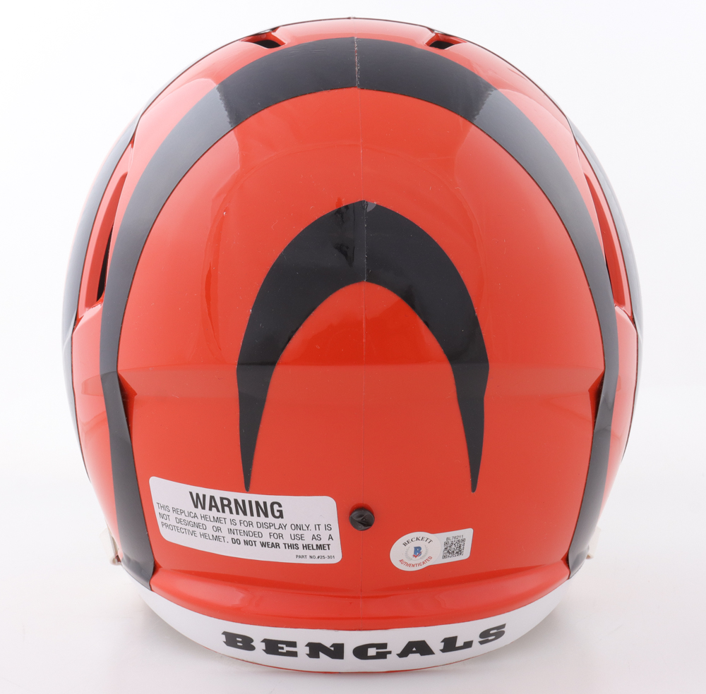 Chad "Ochocinco" Johnson Signed Bengals Full-Size Speed Helmet (Beckett) at PristineAuction.com Chad "Ochocinco" Johnson Signed Bengals Full-Size Speed Helmet (Beckett) at PristineAuction.com