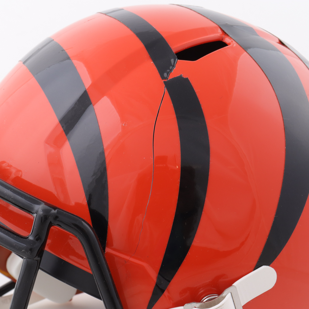 Chad "Ochocinco" Johnson Signed Bengals Full-Size Speed Helmet (Beckett) at PristineAuction.com Chad "Ochocinco" Johnson Signed Bengals Full-Size Speed Helmet (Beckett) at PristineAuction.com