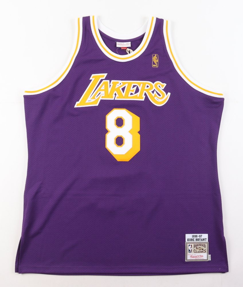 Mitchell & Ness Kobe Bryant #8 Los Angeles Lakers 1999-00 Authentic NBA Maillot Violet/noir, lilas, XXL