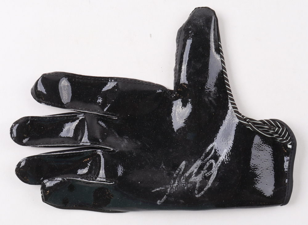 D. J. Moore Signed Football Glove (PSA) at PristineAuction.com D. J. Moore Signed Football Glove (PSA) at PristineAuction.com