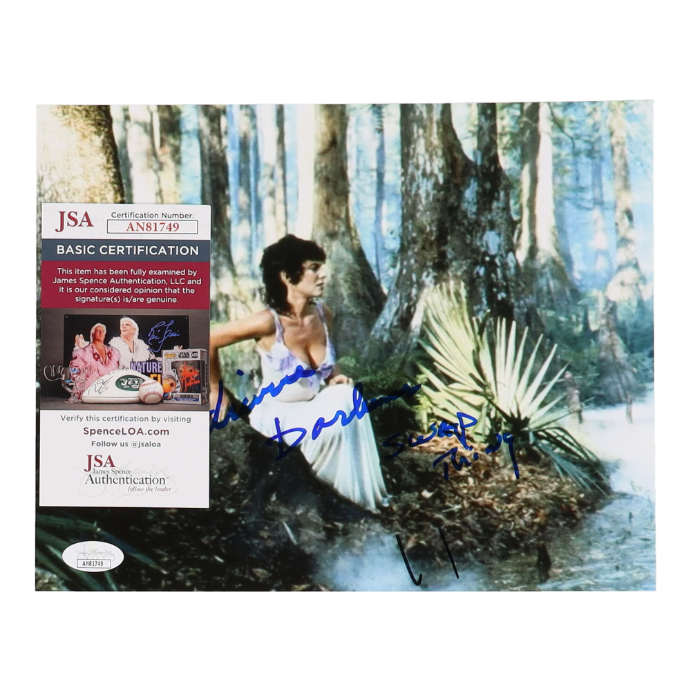 Adrienne Barbeau Signed "Swamp Thing" 8x10 Photo Inscribed "Swamp Thing