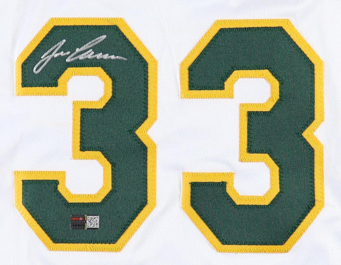 Jose Canseco Signed Jersey (TriStar) at PristineAuction.com Jose Canseco Signed Jersey (TriStar) at PristineAuction.com