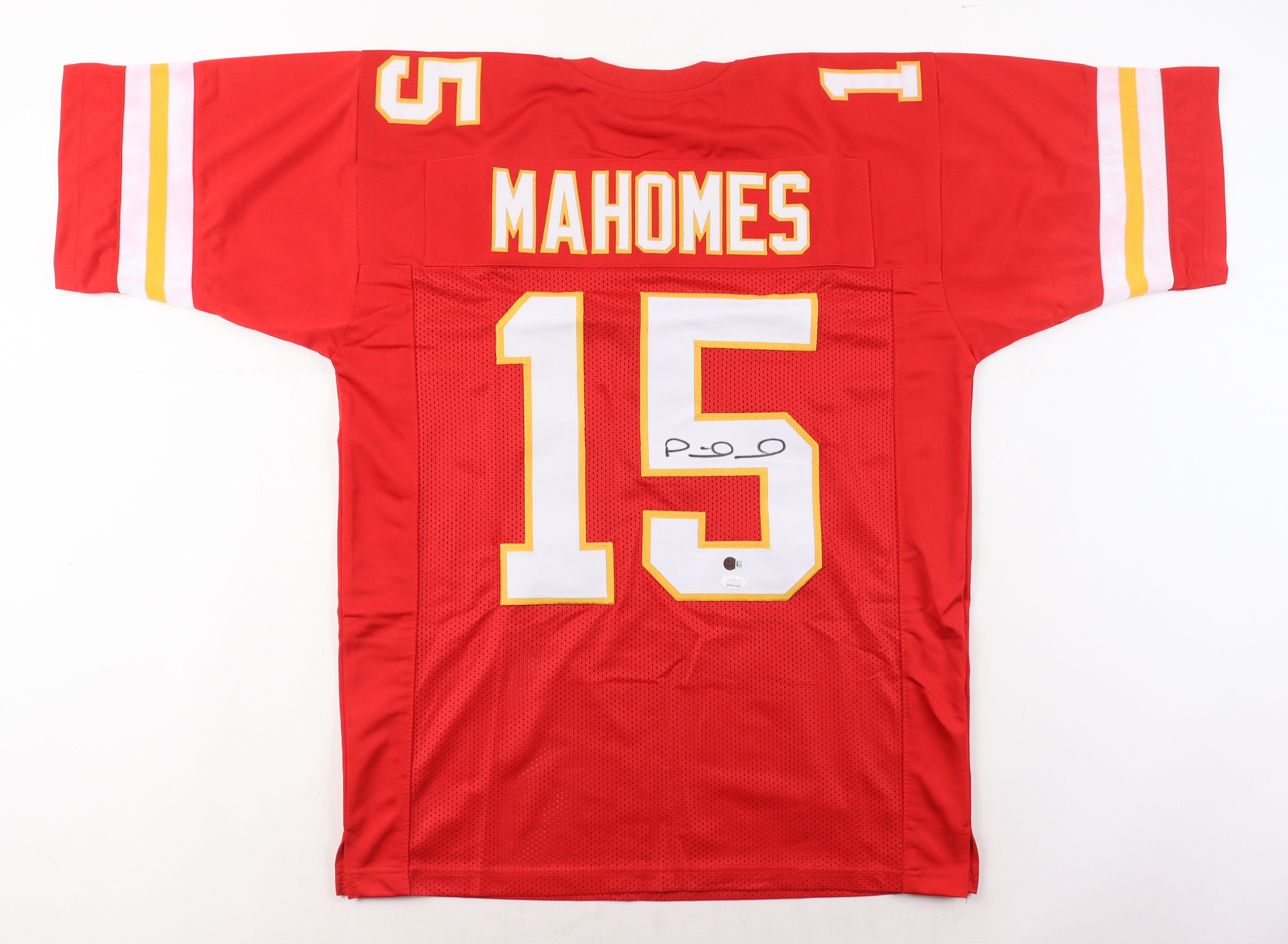 Patrick Mahomes Signed Jersey (JSA) at PristineAuction.com Patrick Mahomes Signed Jersey (JSA) at PristineAuction.com