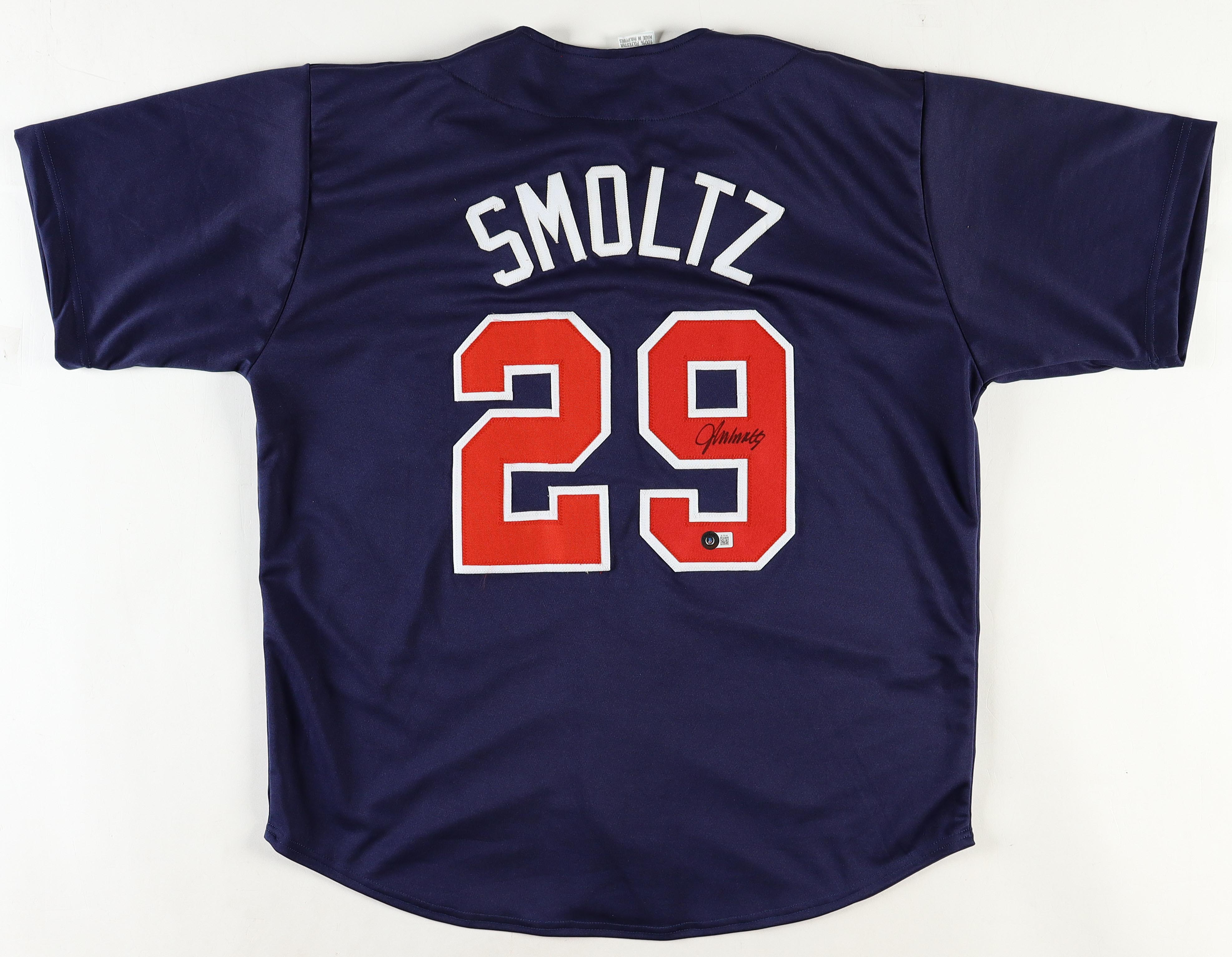 John Smoltz Signed Jersey (Beckett) at PristineAuction.com John Smoltz Signed Jersey (Beckett) at PristineAuction.com