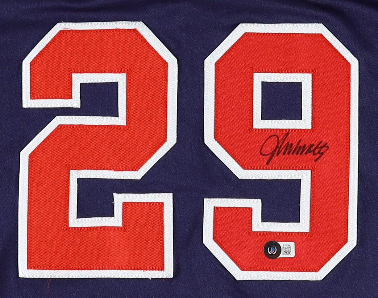 John Smoltz Signed Jersey (Beckett) at PristineAuction.com John Smoltz Signed Jersey (Beckett) at PristineAuction.com