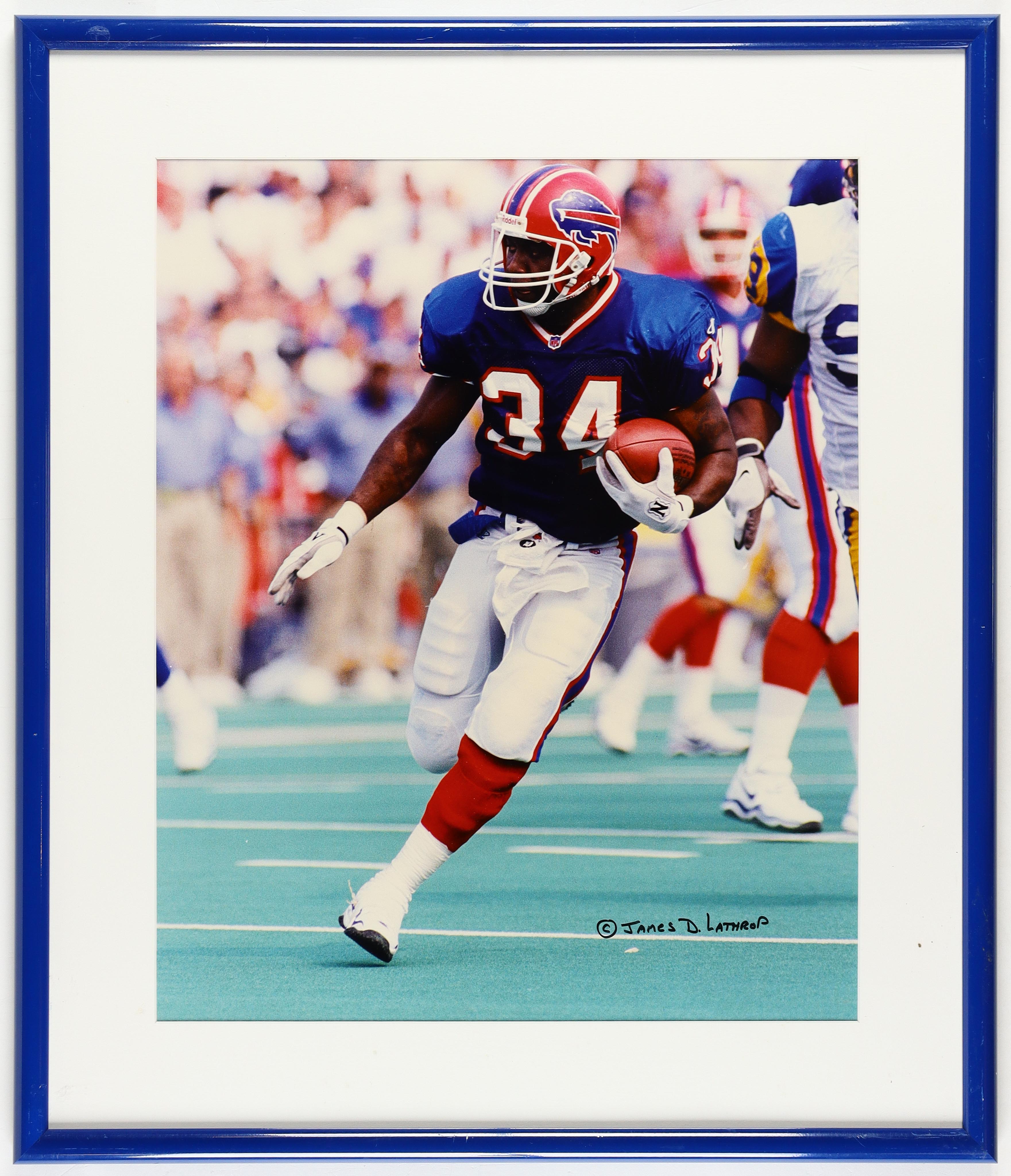 Thurman Thomas Bills Custom Framed Photo Display at PristineAuction.com Thurman Thomas Bills Custom Framed Photo Display at PristineAuction.com