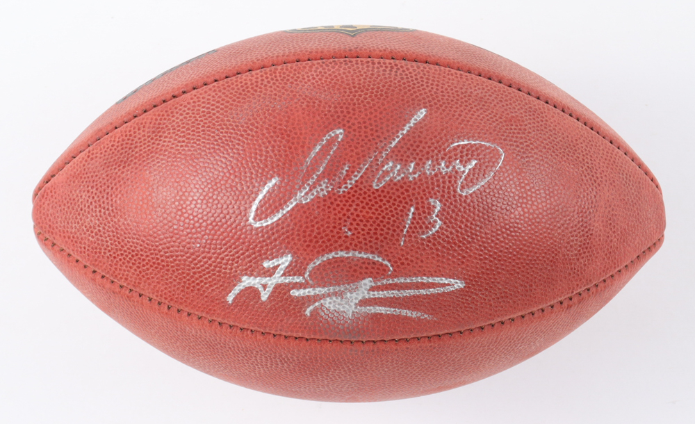 Dan Marino & Tua Tagovailoa Signed Official NFL "The Duke" Game Football (Fanatics) at PristineAuction.com Dan Marino & Tua Tagovailoa Signed Official NFL "The Duke" Game Football (Fanatics) at PristineAuction.com