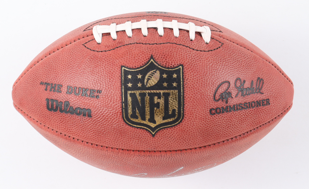 Dan Marino & Tua Tagovailoa Signed Official NFL "The Duke" Game Football (Fanatics) at PristineAuction.com Dan Marino & Tua Tagovailoa Signed Official NFL "The Duke" Game Football (Fanatics) at PristineAuction.com