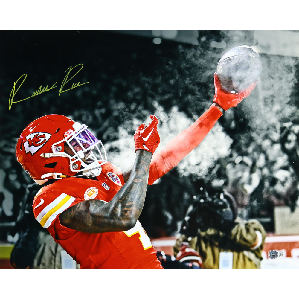 Rashee Rice Signed Chiefs 16x20 Photo (Beckett) | Pristine Auction