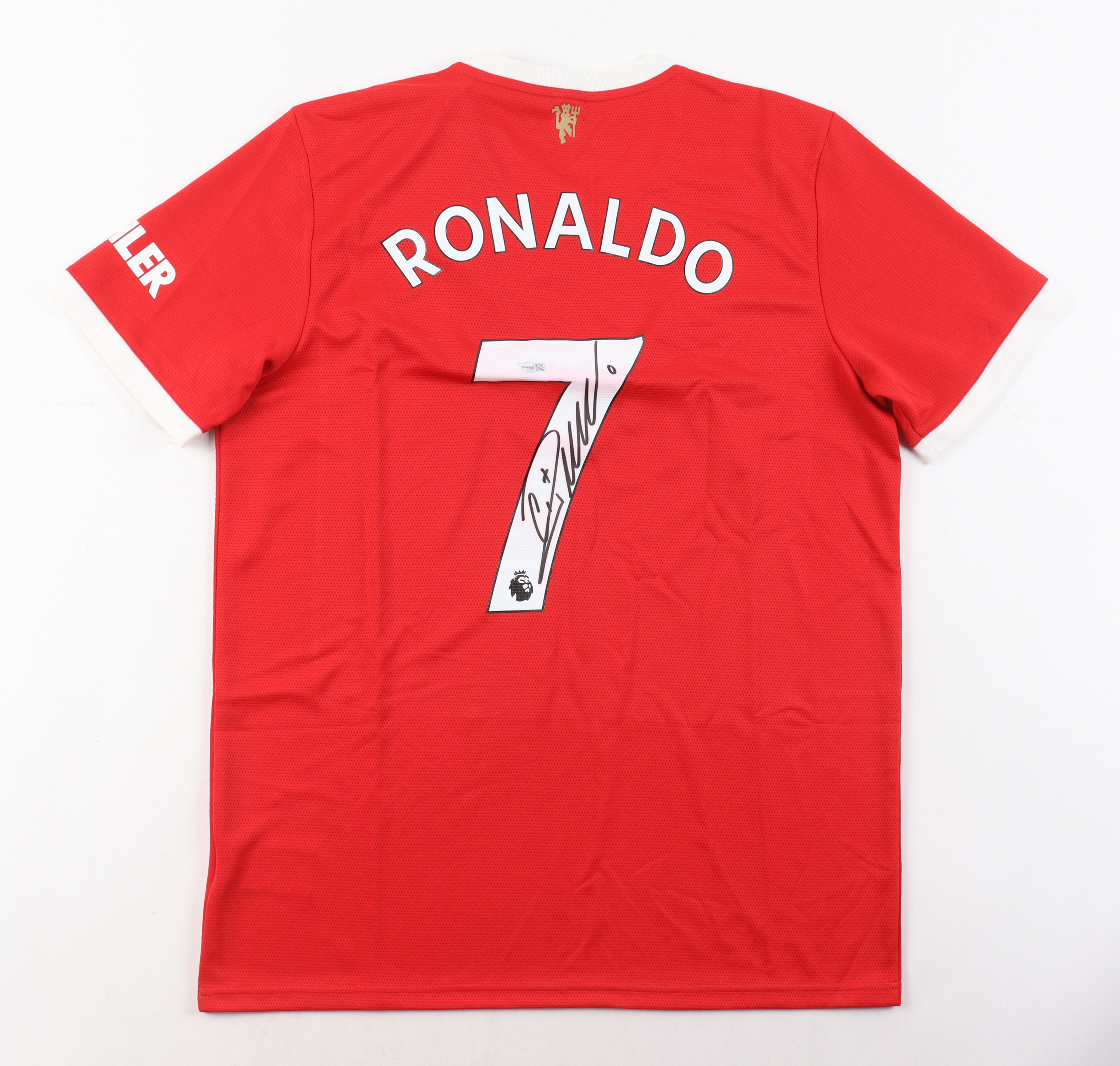 Cristiano Ronaldo Signed Manchester United Jersey (Fanatics) (See Description) at PristineAuction.com Cristiano Ronaldo Signed Manchester United Jersey (Fanatics) (See Description) at PristineAuction.com
