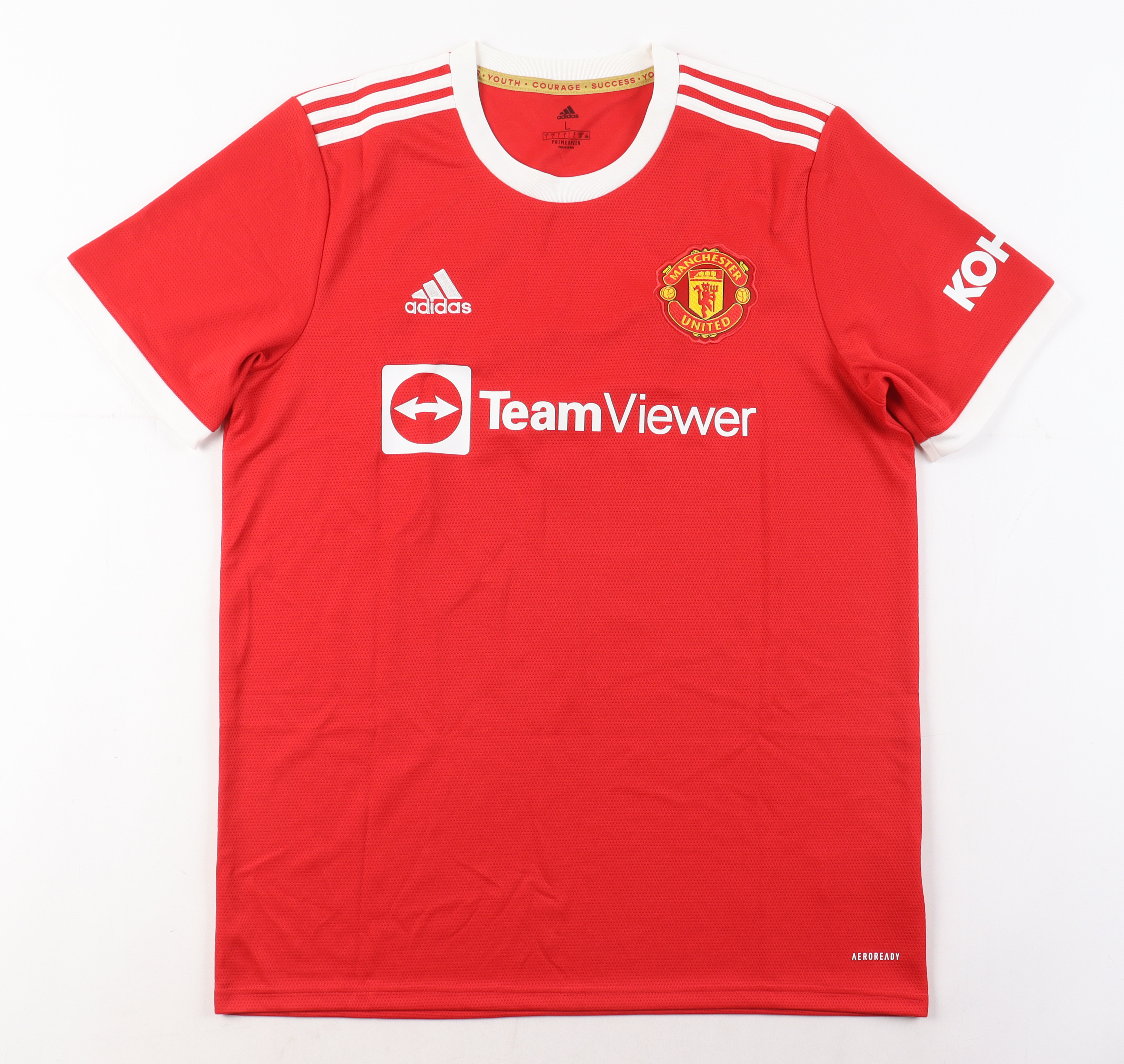 Cristiano Ronaldo Signed Manchester United Jersey (Fanatics) (See Description) at PristineAuction.com Cristiano Ronaldo Signed Manchester United Jersey (Fanatics) (See Description) at PristineAuction.com