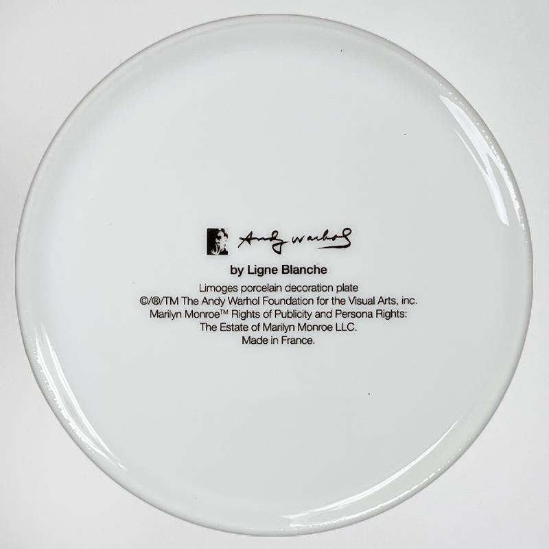 "Marilyn (Black)" 13x13 Custom Framed Limoges Porcelain Plate by Andy Warhol at PristineAuction.com "Marilyn (Black)" 13x13 Custom Framed Limoges Porcelain Plate by Andy Warhol at PristineAuction.com