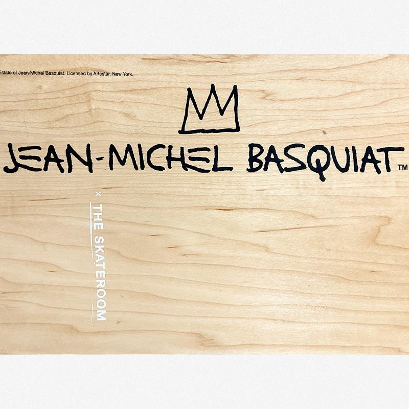 "Rotterdam (1982)" Custom Framed Skateboard Triptych by Jean-Michel Basquiat (Artova) at PristineAuction.com "Rotterdam (1982)" Custom Framed Skateboard Triptych by Jean-Michel Basquiat (Artova) at PristineAuction.com