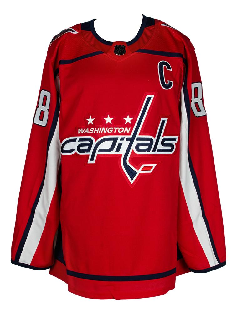 Alexander Ovechkin Signed Authentic Adidas Capitals Captain Jersey (Fanatics) at PristineAuction.com Alexander Ovechkin Signed Authentic Adidas Capitals Captain Jersey (Fanatics) at PristineAuction.com