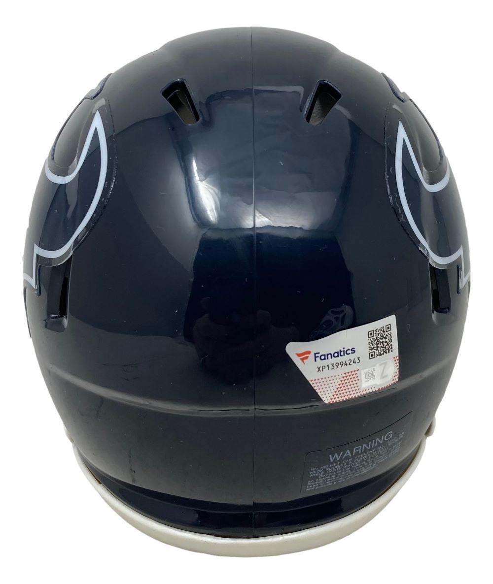 Will Anderson Signed Texans Speed Mini Helmet (Fanatics) at PristineAuction.com Will Anderson Signed Texans Speed Mini Helmet (Fanatics) at PristineAuction.com