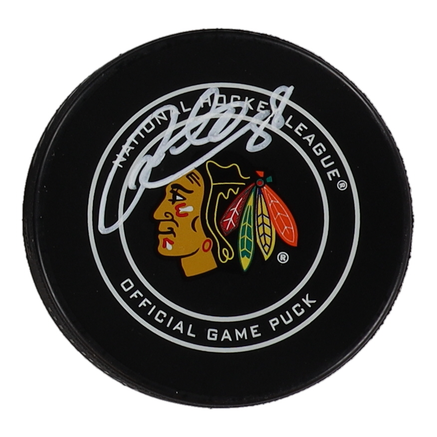 Patrick Kane Signed Blackhawks Logo Hockey Puck (JSA) at PristineAuction.com Patrick Kane Signed Blackhawks Logo Hockey Puck (JSA) at PristineAuction.com