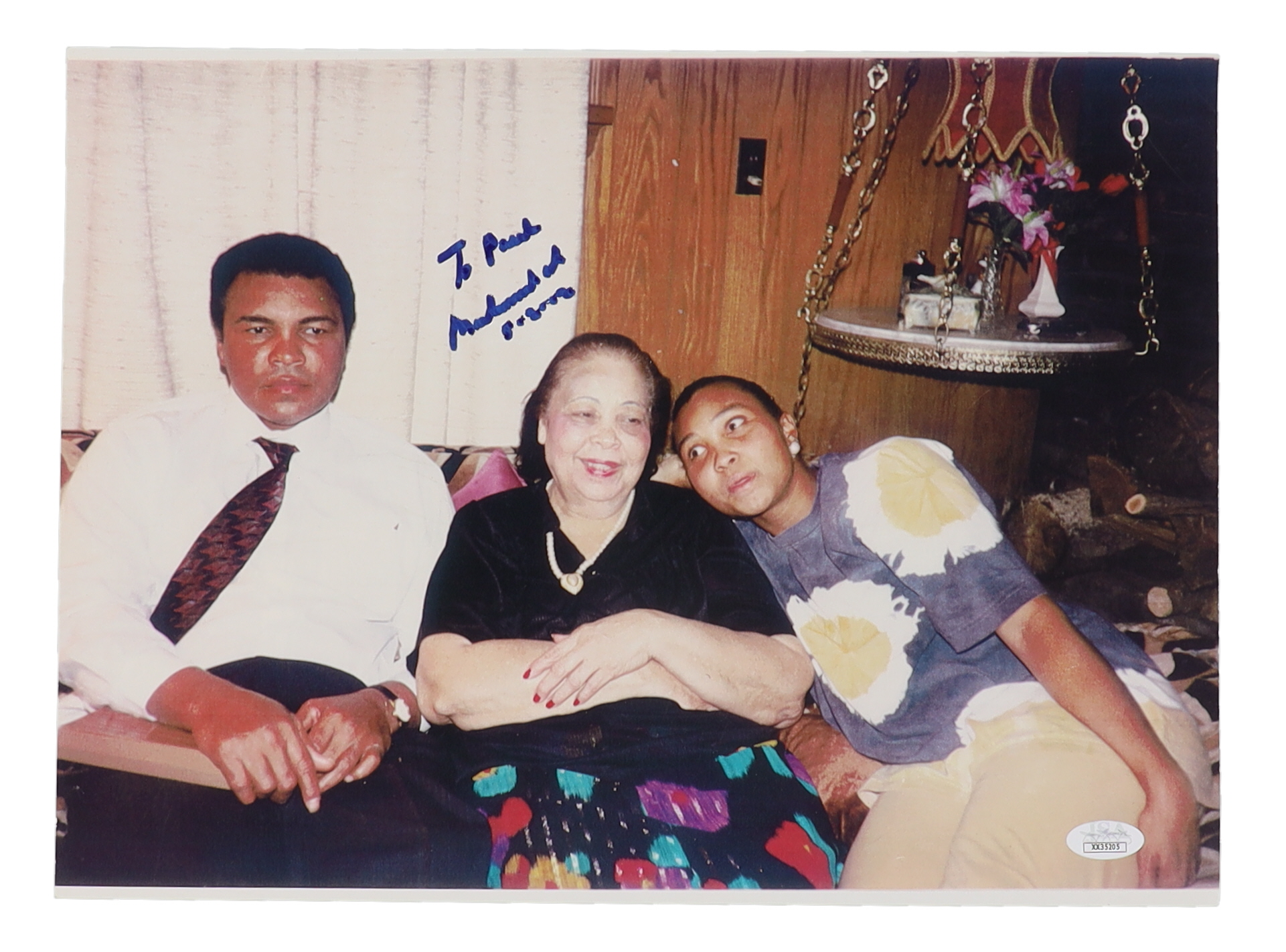 Muhammad Ali Signed 11x15 Photo with Inscription (JSA) | Pristine Auction