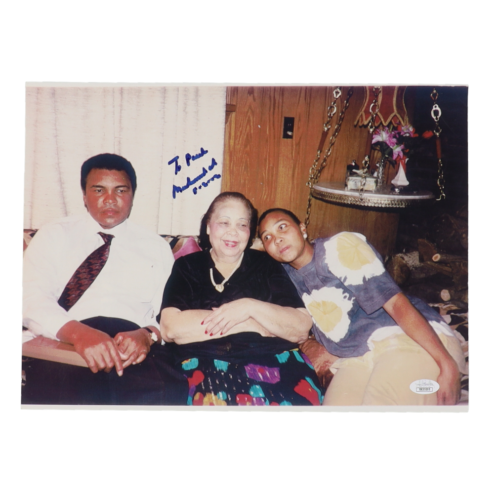 Muhammad Ali Signed 11x15 Photo with Inscription (JSA) | Pristine Auction