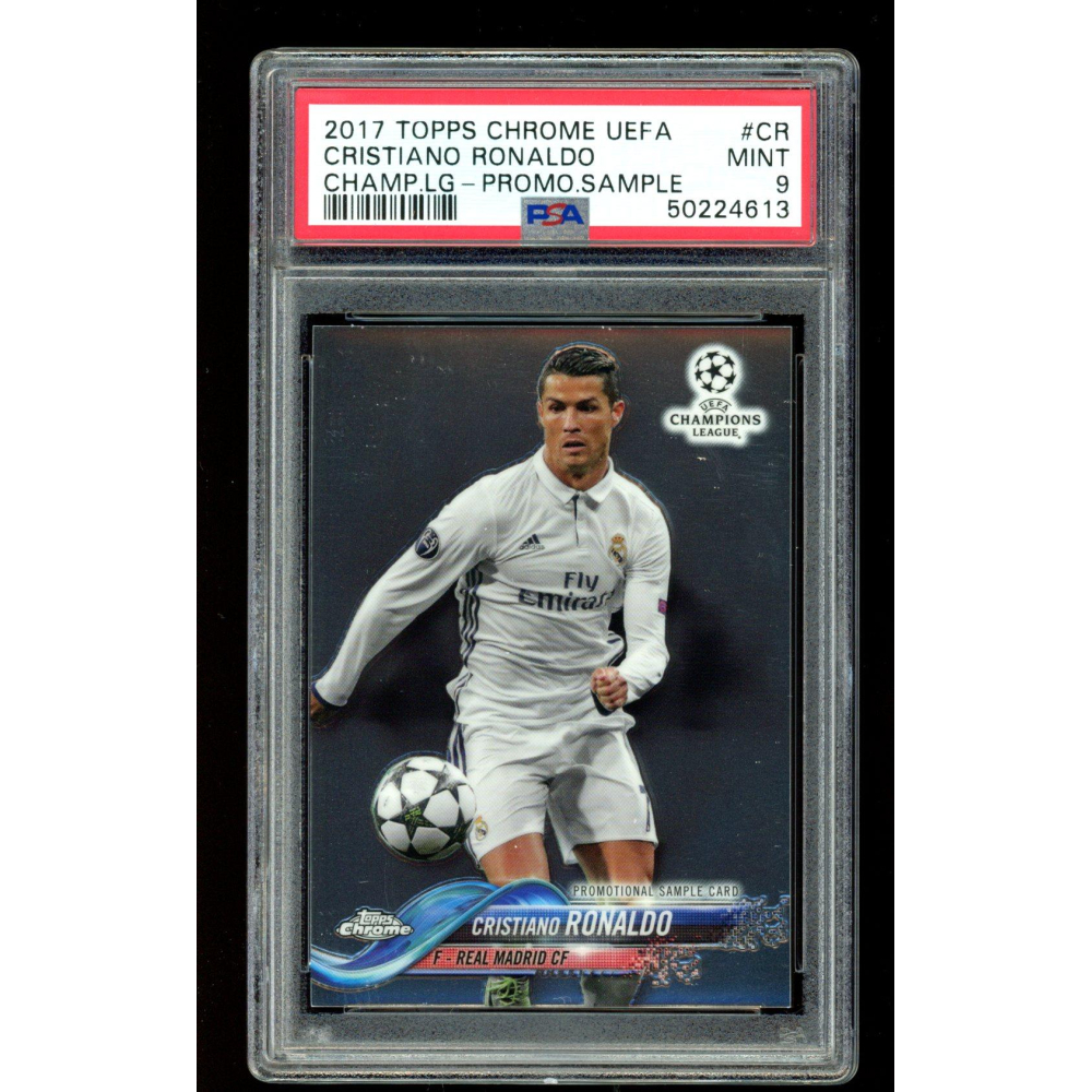 Cristiano Ronaldo 2017-18 Topps Chrome UEFA Champions League