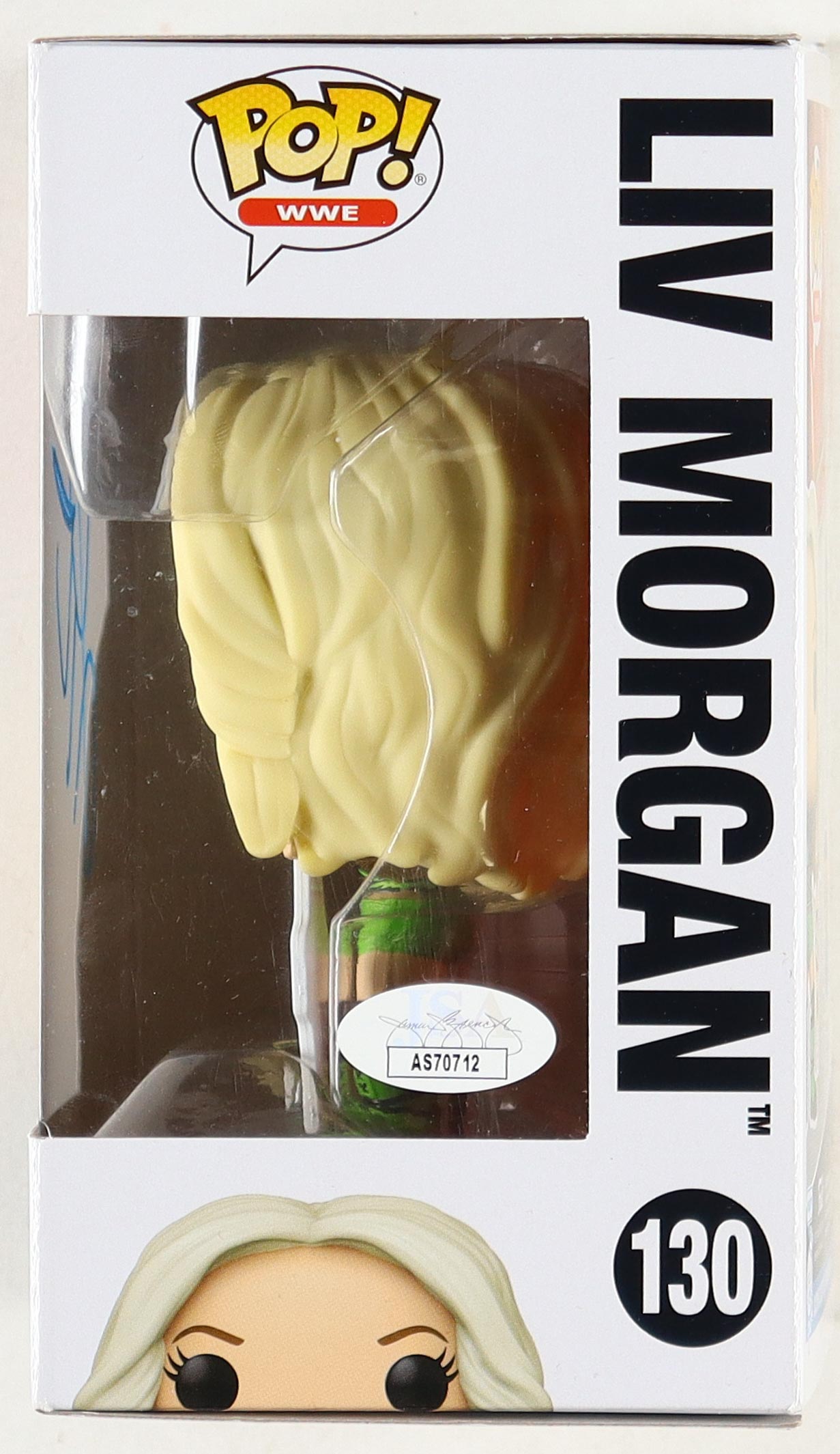 Liv Morgan Signed "WWE" #130 Funko Pop! Vinyl Figure (JSA) at PristineAuction.com Liv Morgan Signed "WWE" #130 Funko Pop! Vinyl Figure (JSA) at PristineAuction.com