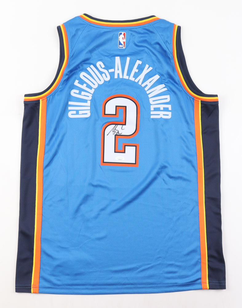 Shai Gilgeous-Alexander Signed Jersey (JSA) at PristineAuction.com Shai Gilgeous-Alexander Signed Jersey (JSA) at PristineAuction.com