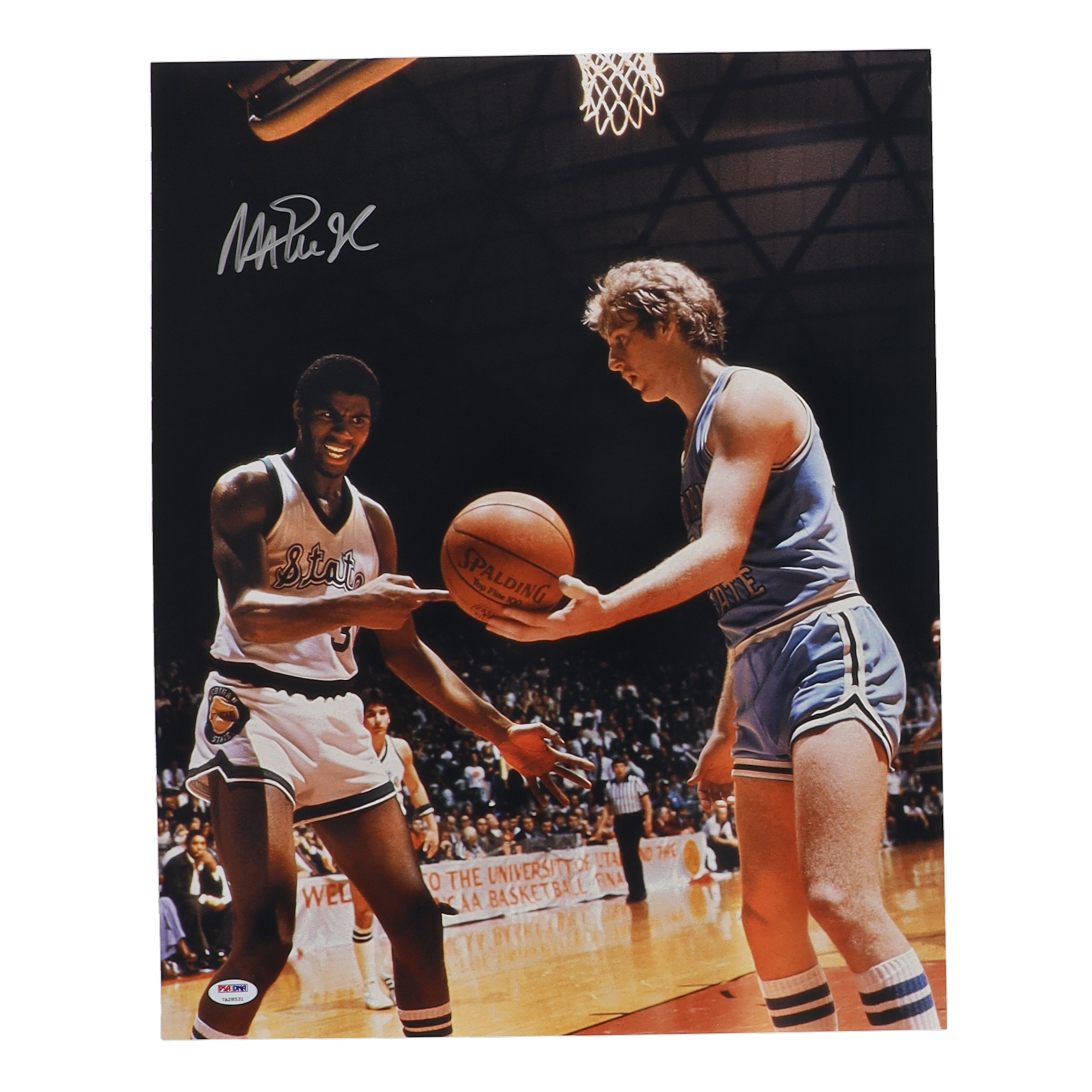 Magic Johnson Signed Michigan State Spartans 16x20 Photo (PSA) at PristineAuction.com Magic Johnson Signed Michigan State Spartans 16x20 Photo (PSA) at PristineAuction.com