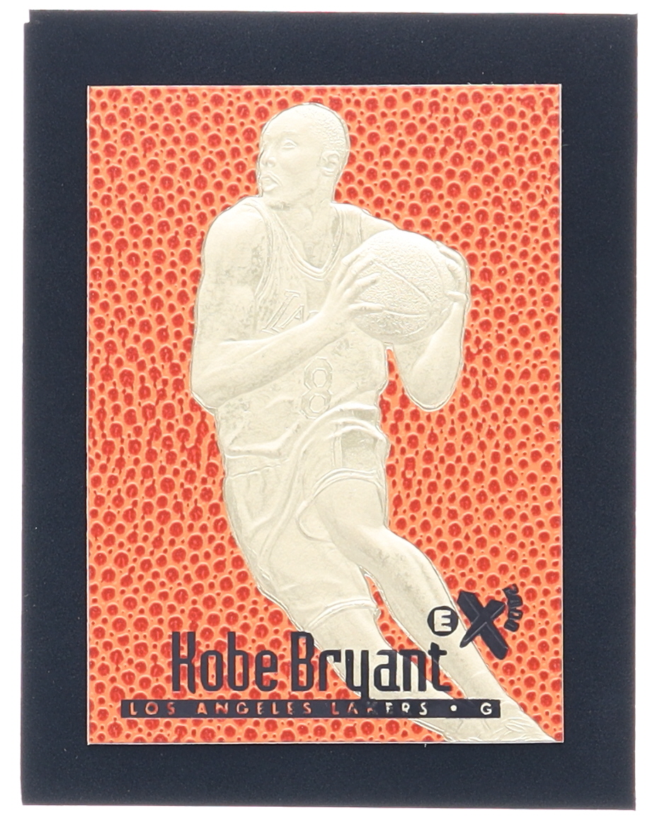 Kobe Bryant 1996-97 Skybox EX-2000 Feel the Game 23Kt Gold RC #93 at PristineAuction.com Kobe Bryant 1996-97 Skybox EX-2000 Feel the Game 23Kt Gold RC #93 at PristineAuction.com