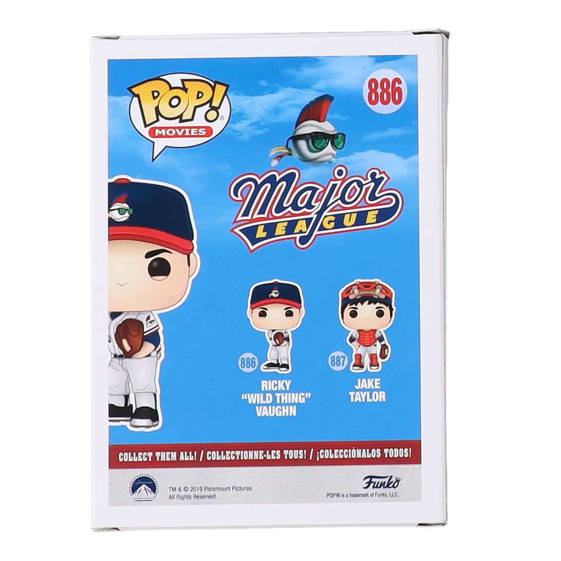 Charlie Sheen Signed "Major League" #886 Ricky 'Wild Thing' Vaughn Funko Pop! Vinyl Figure Inscribed "Wild Thing" (Beckett) at PristineAuction.com Charlie Sheen Signed "Major League" #886 Ricky 'Wild Thing' Vaughn Funko Pop! Vinyl Figure Inscribed "Wild Thing" (Beckett) at PristineAuction.com