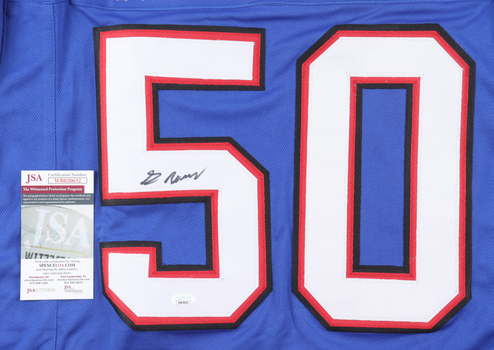 Gregory Rousseau Signed Jersey (JSA) at PristineAuction.com Gregory Rousseau Signed Jersey (JSA) at PristineAuction.com