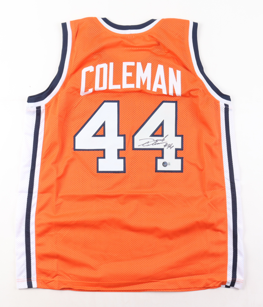Derrick Coleman Signed Jersey (Beckett) at PristineAuction.com Derrick Coleman Signed Jersey (Beckett) at PristineAuction.com