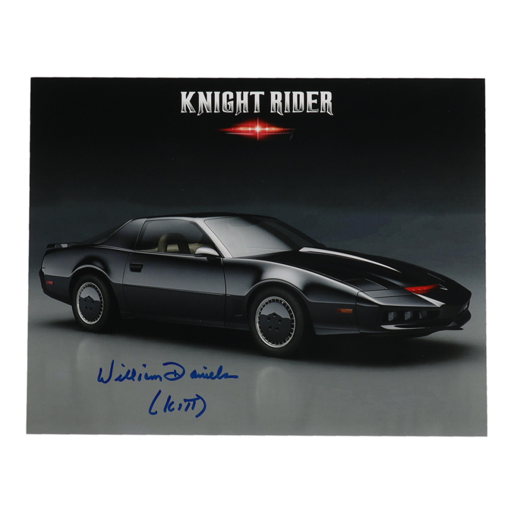 Knight Signature Knight Rider William Daniels Signed