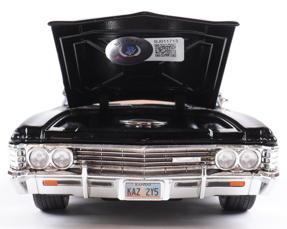 Jared Padalecki Signed "Supernatural: Join the Hunt" 1967 Chevy Impala SS 1:1 Die-Cast Car (Beckett) at PristineAuction.com Jared Padalecki Signed "Supernatural: Join the Hunt" 1967 Chevy Impala SS 1:1 Die-Cast Car (Beckett) at PristineAuction.com