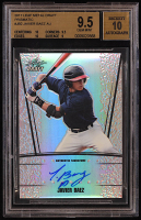 Javier Baez 2011 Leaf Metal Draft Prismatic #JB2 #15/99 RC (BGS 9.5 | Auto 10) at PristineAuction.com
