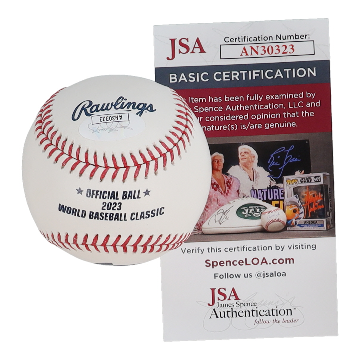 David Peralta Signed 2023 World Baseball Classic Baseball (JSA) at PristineAuction.com David Peralta Signed 2023 World Baseball Classic Baseball (JSA) at PristineAuction.com